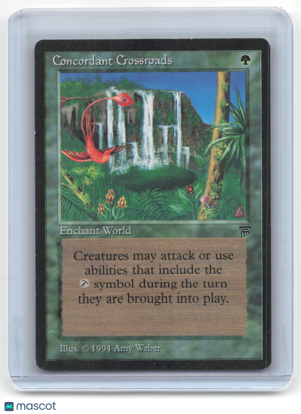 1994 Magic: The Gathering Concordant Crossroads Legends Mod Played