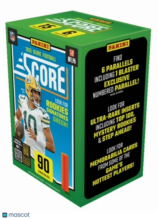 2025 Panini Score Football Blaster Box