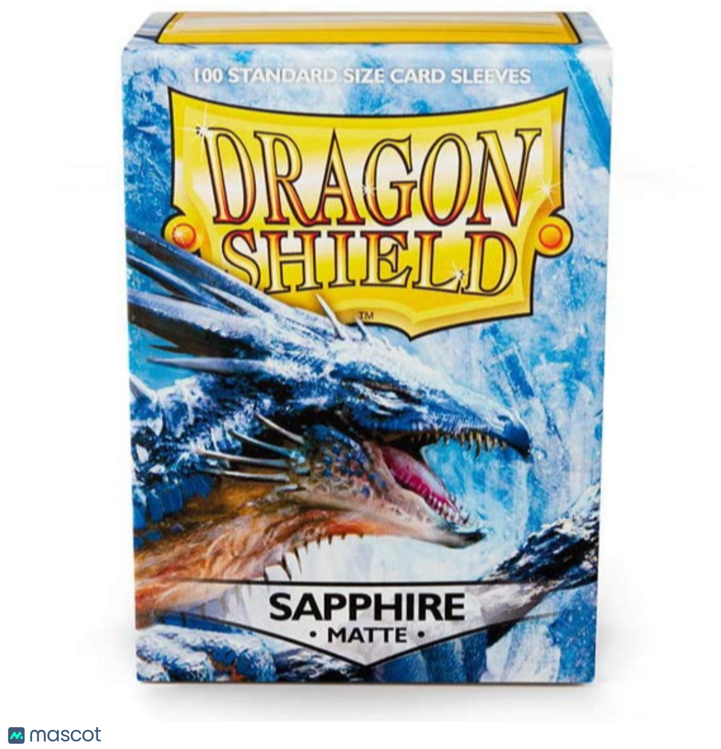Dragon Shield Standard 20 Pt. Sapphire Matte Card Sleeves