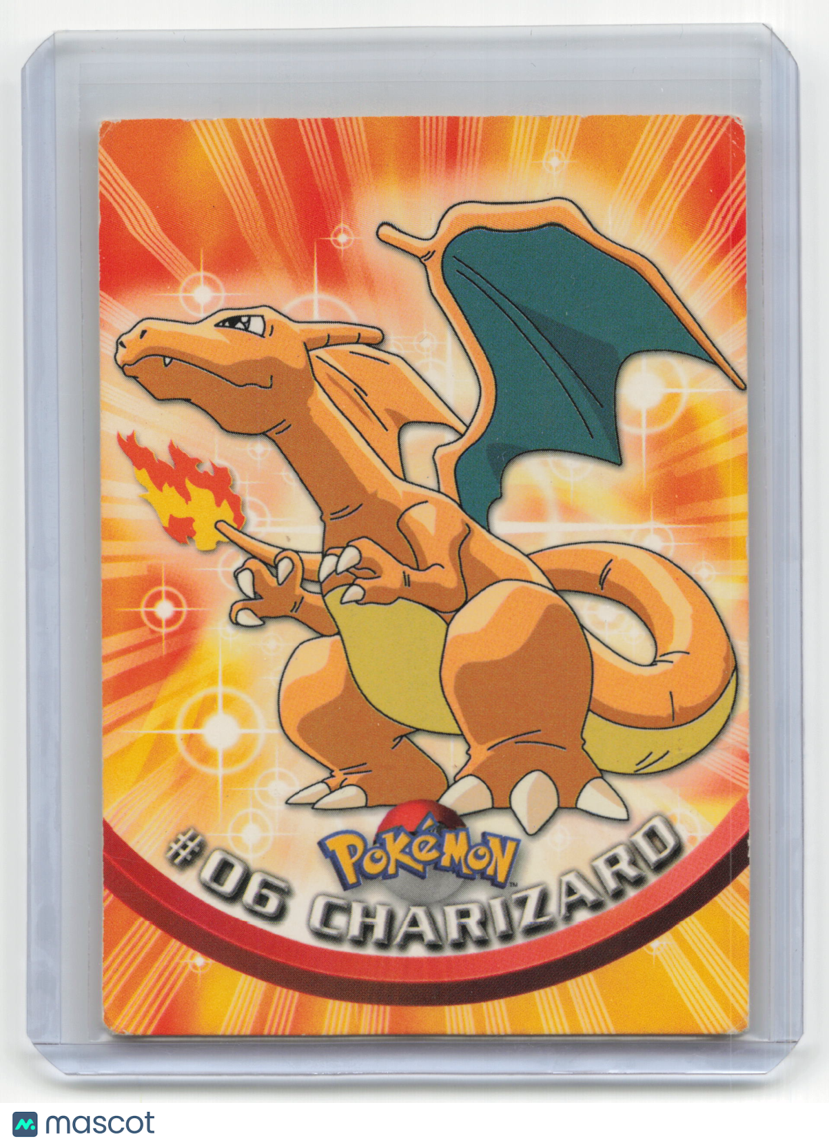 Charizard 1999 Topps Pokemon #06 Light Played