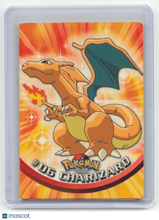 Charizard 1999 Topps Pokemon #06 Light Played