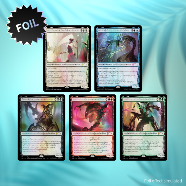 2021 Magic: The Gathering Secret Lair Drop: Phyrexian Praetors (Foil Edition)
