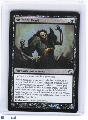 2011 Magic: The Gathering—Animate Dead #16 Premium Deck Series Graveborn—UC Foil