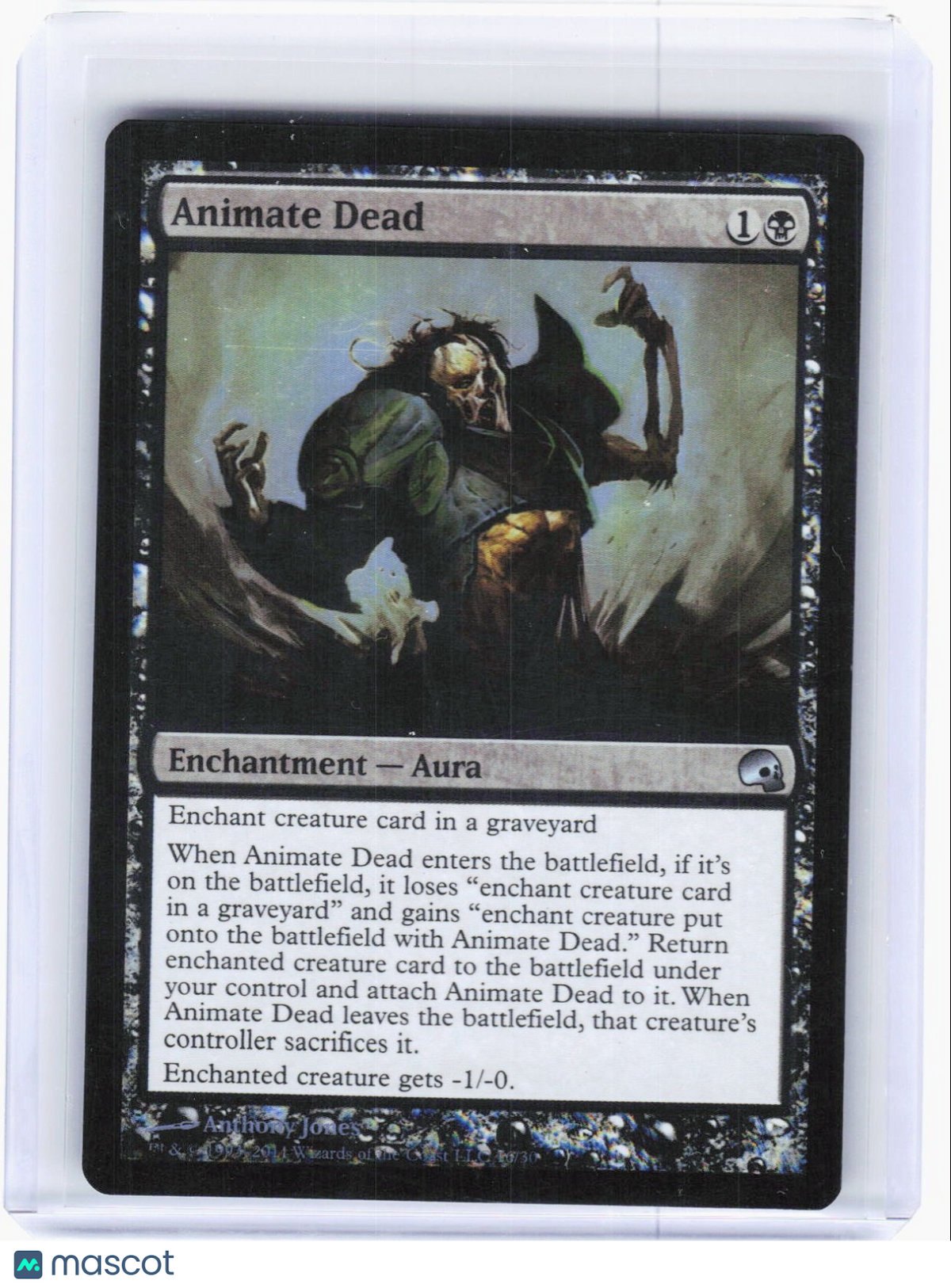 2011 Magic: The Gathering—Animate Dead #16 Premium Deck Series Graveborn—UC Foil