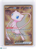 2023 Pokemon—Mew ex (Metal Card) #205/165 Scarlet & Violet 151—Hyper Rare Holo
