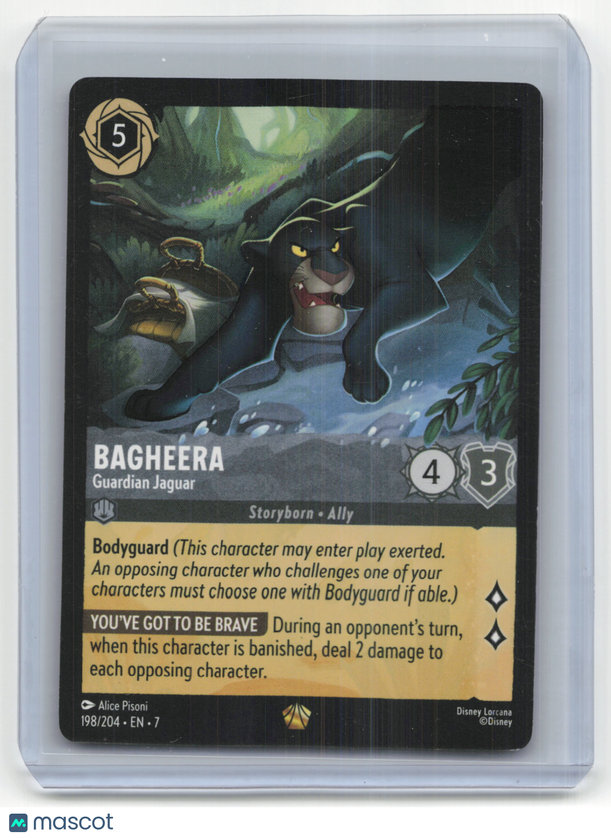 2025 Lorcana Bagheera Archazia's Island #198/204