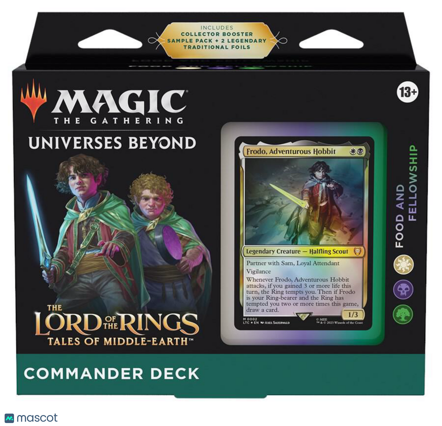 Magic The Gathering Food and Fellowship (Lord of The Rings) Commander Deck