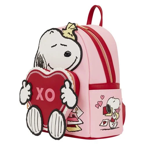 Loungefly Peanuts Snoopy Valentine's Day XO Mini-Backpack