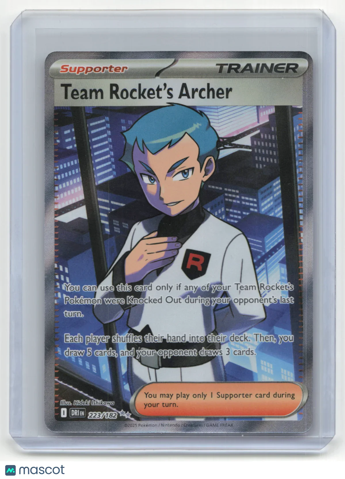 2025 Pokemon Team Rocket's Archer Destined Rivals #223/182 - Papa Joey's Collectibles