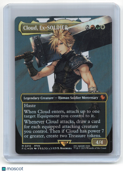 2025 Magic: The Gathering—Ex-Soldier Cloud #210 Final Fantasy—
