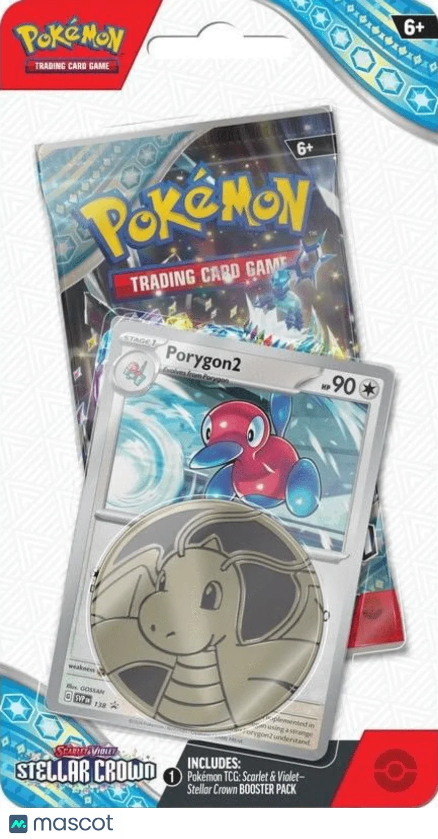 2024 Pokemon Scarlet & Violet Stellar Crown Random Hanger Pack - Papa Joey's Collectibles