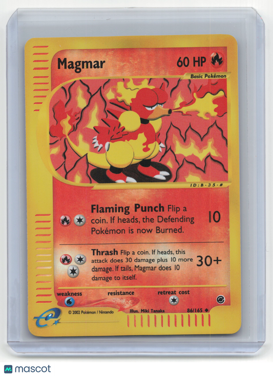 2002 Pokemon Magmar Expedition Base Set #86/165 Near Mint