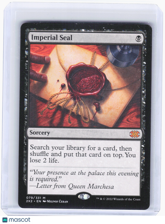 Magic: The Gathering—Imperial Seal #079/331 Double Masters 2022—Mythic Non-Foil