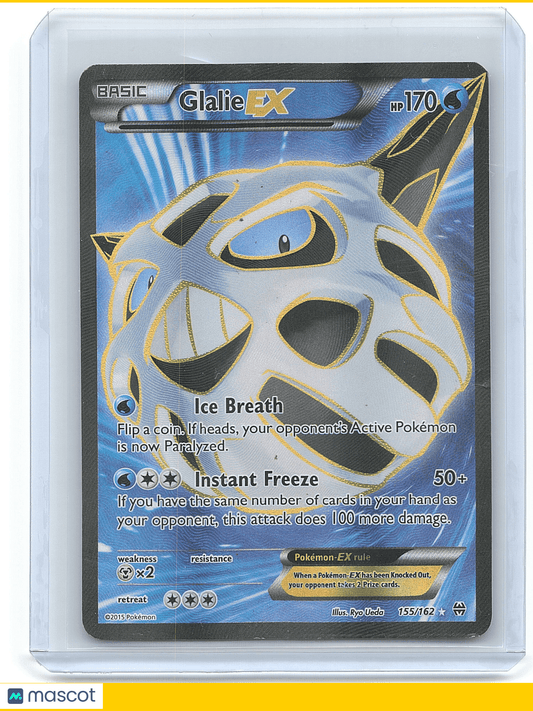 Pokémon Glalie EX 2015 Pokemon #55/162 155/162