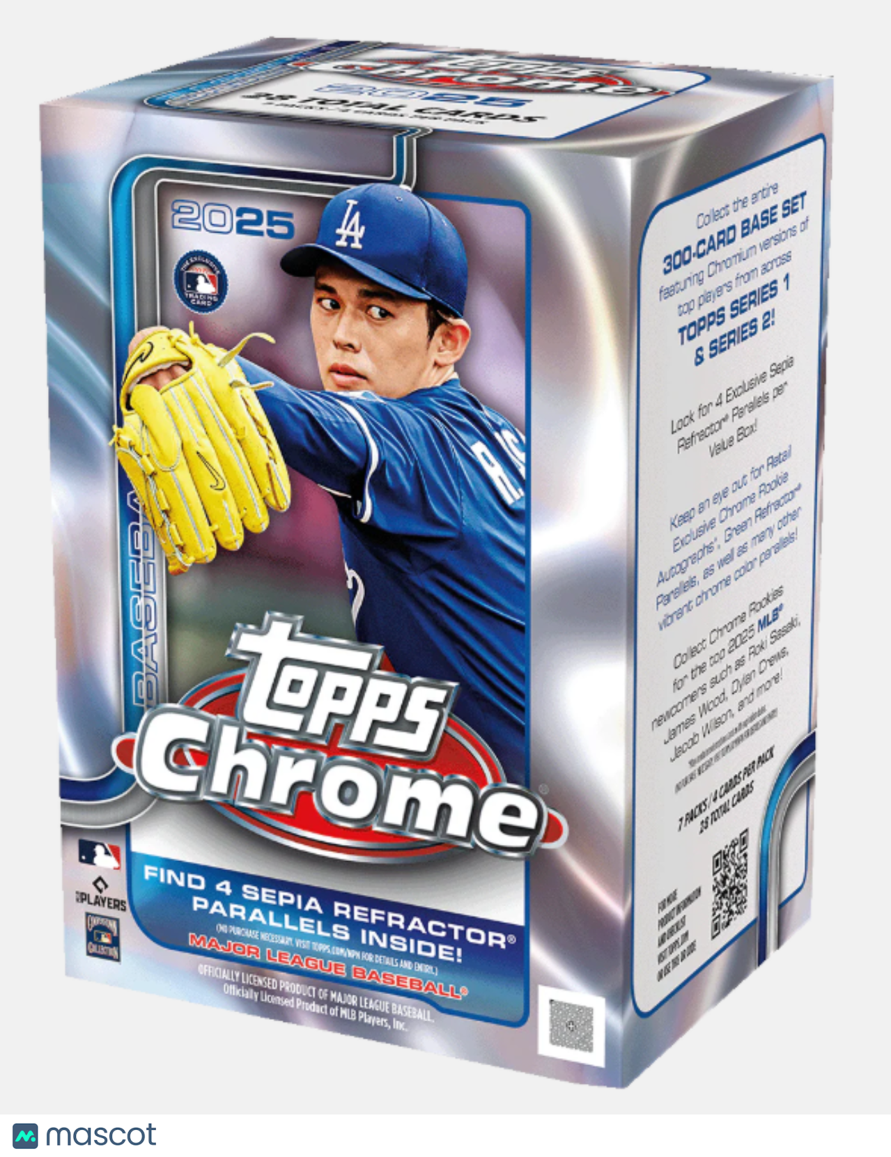 2025 Topps Chrome Baseball Blaster Box