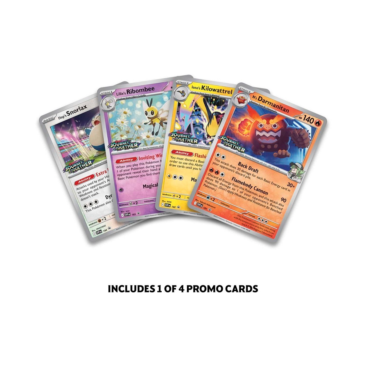 2025 Pokemon Scarlet & Violet Journey Together Build & Battle Box