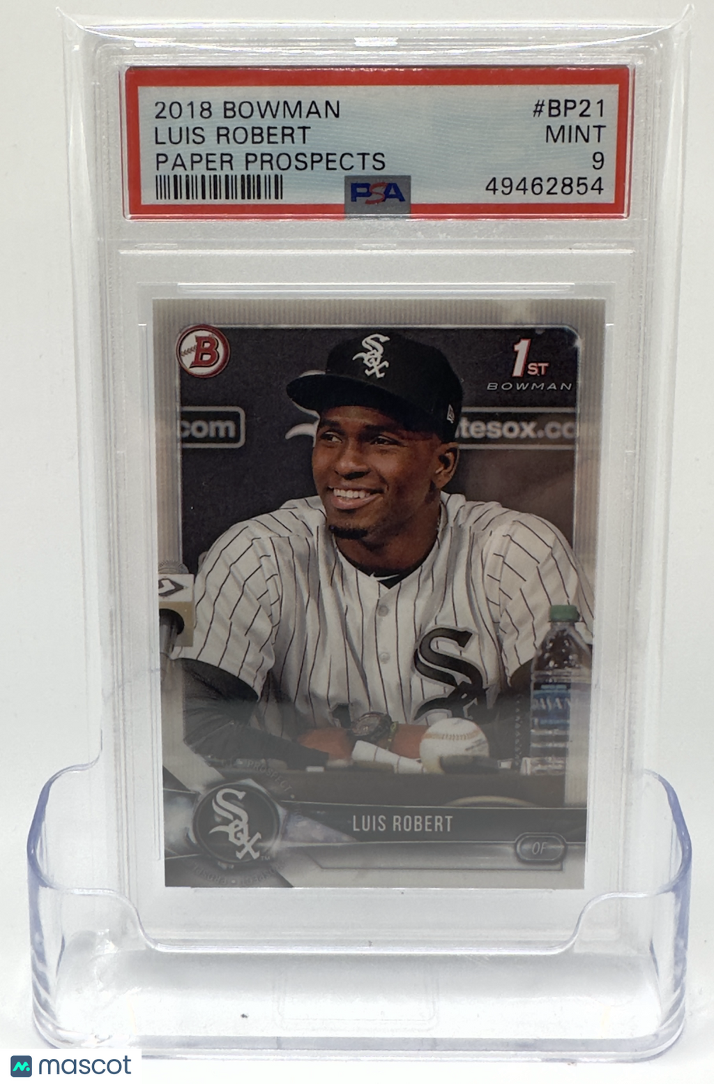 2018 Bowman Paper Prospects Baseball—Luis Robert #BP21 —PSA 9
