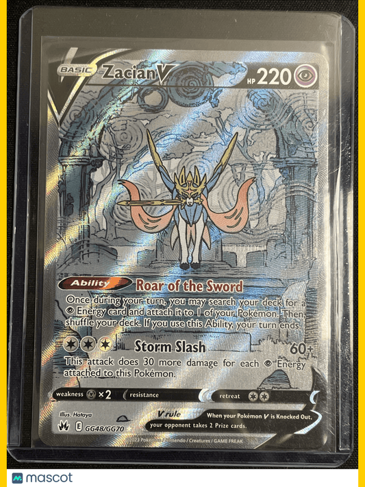 2020 Pokemon Zacian V #GG48/GG70