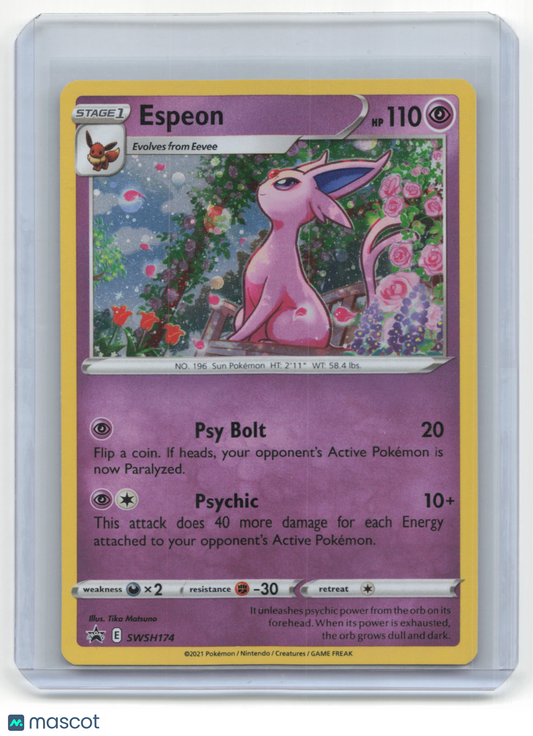 2021 Pokemon TCG Espeon SWSH Black Star Promos #SWSH174