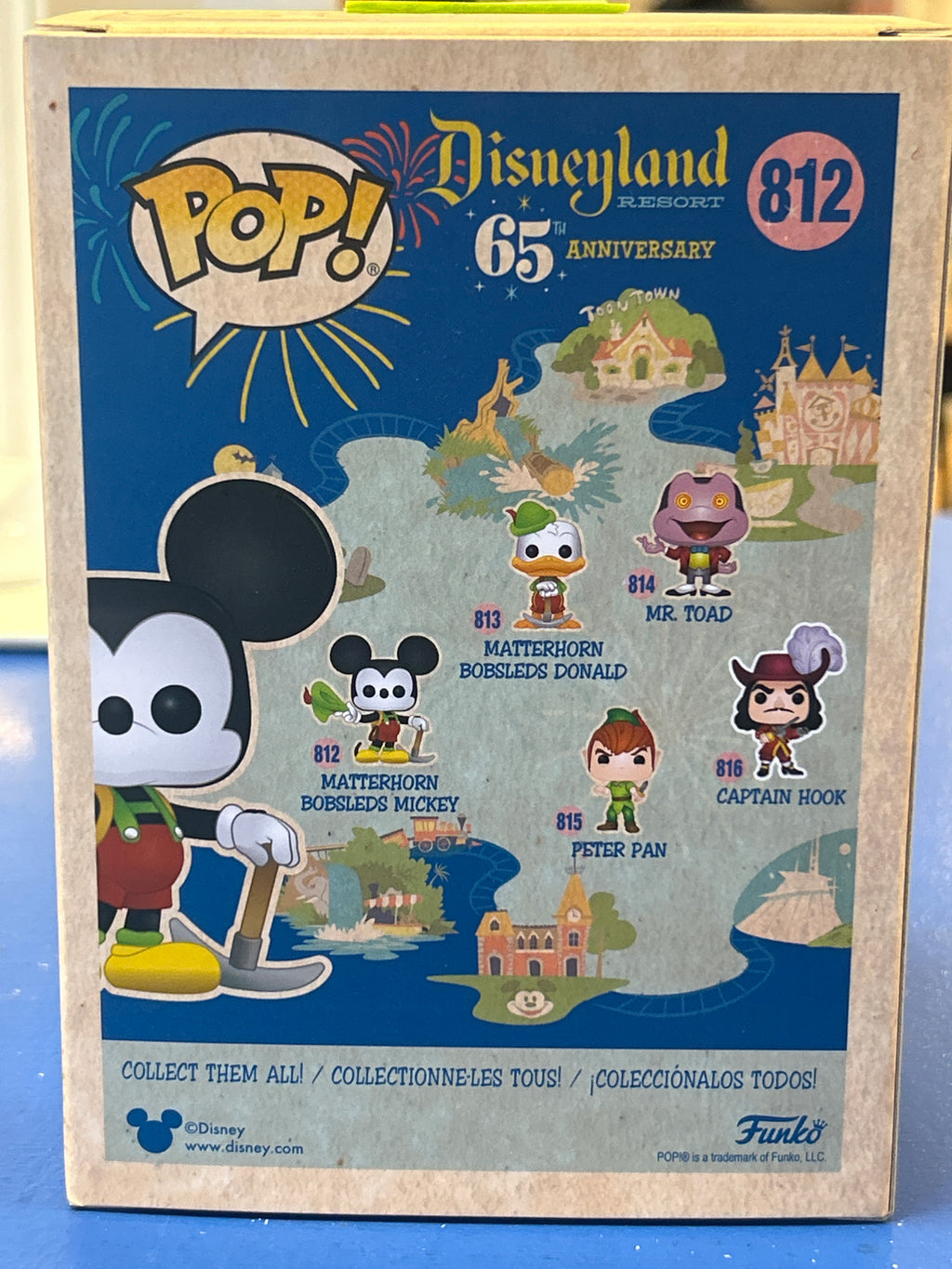 Funko Matterhorn Bobsleds Mickey # Very Good