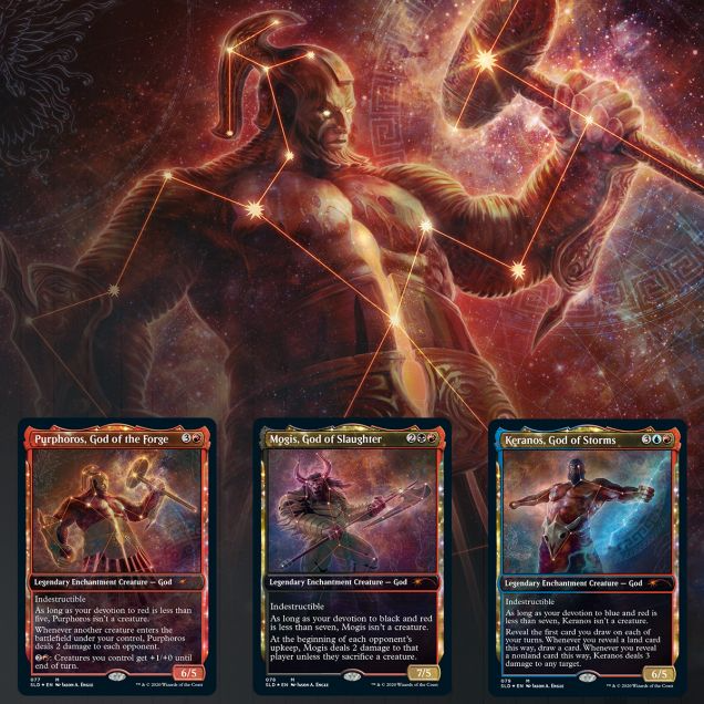 Magic: TG Secret Lair Drop: Theros Stargazing: Vol. IV (Purphoros)(Foil Edition)