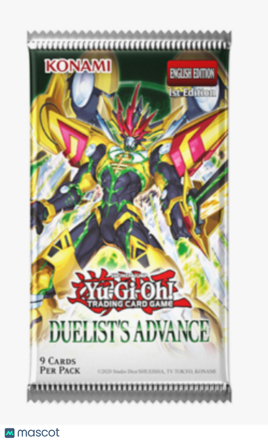 2025 Yugioh Duelist's Advance Random Booster Pack