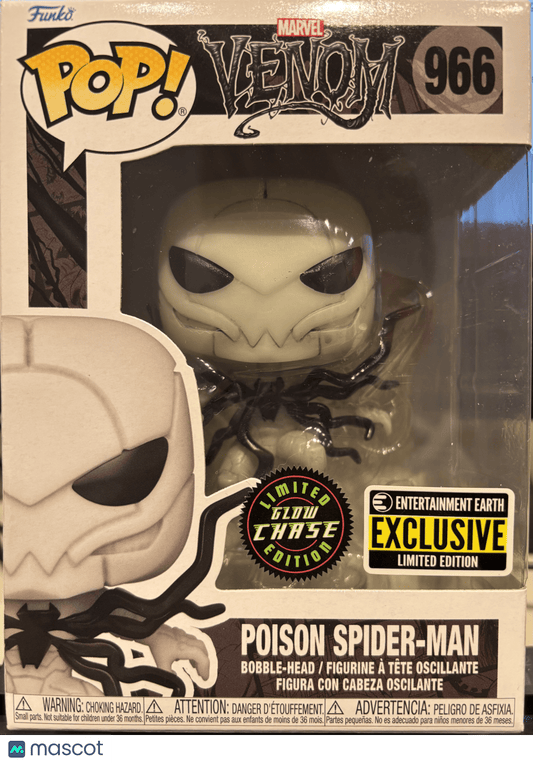 2021 Funko Venom Poison Spider-Man #966 Glow Chase Limited Sealed Boxes