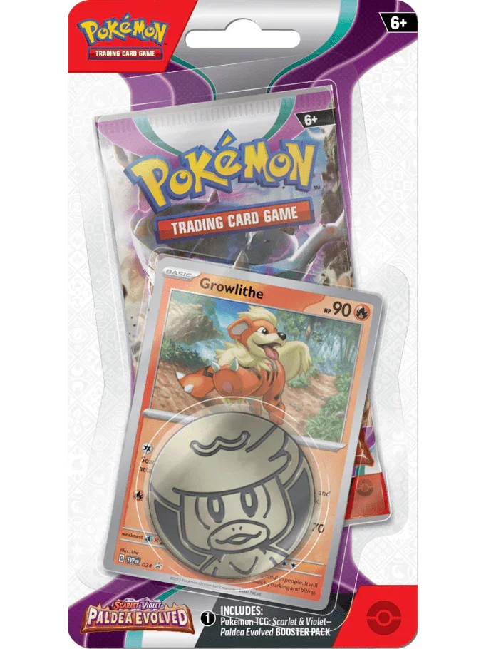 2023 Pokemon Scarlet & Violet Paldea Evolved Random Blister Pack - Papa Joey's Collectibles