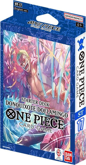 One Piece Card Game: Starter Deck 17—BLUE Donquixote Doflamingo (ST-17)