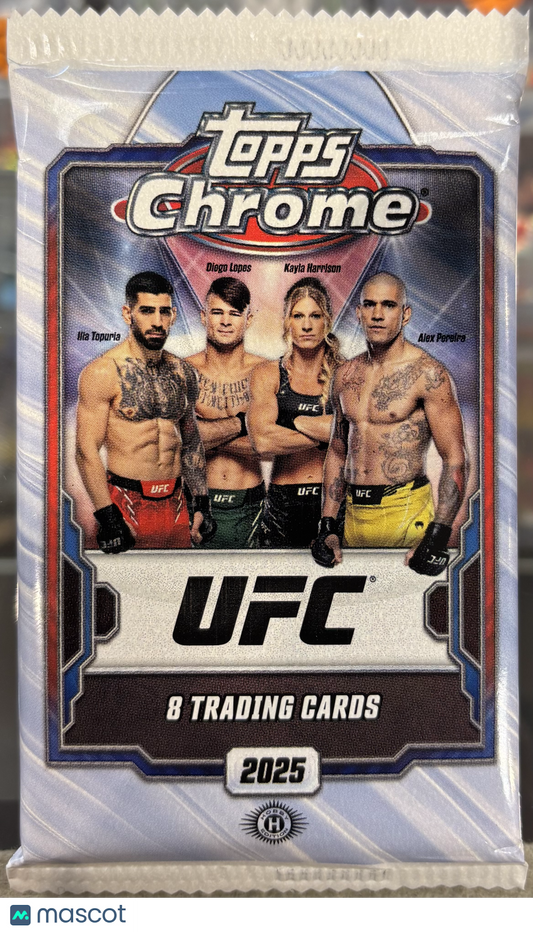 2025 Topps Chrome Ufc Hobby Pack