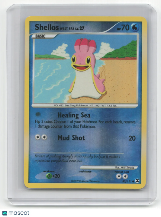 2009 Pokemon TCG Shellos Rising Rivals #80/111 - Papa Joey's Collectibles