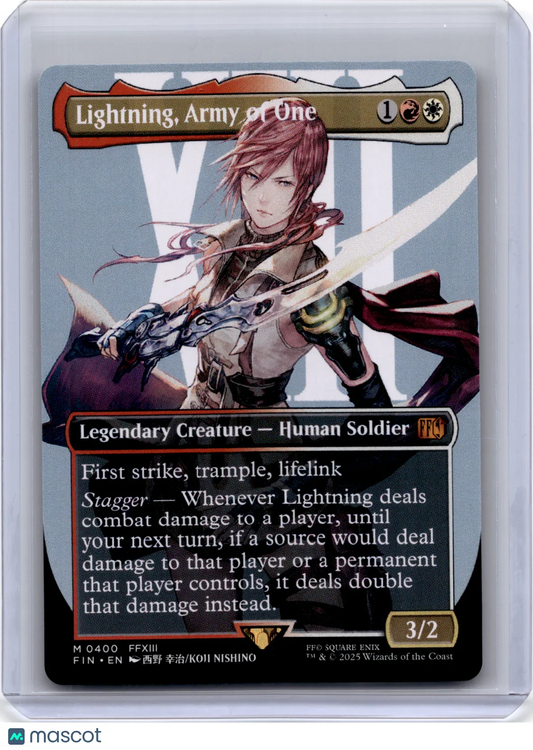 2025 Magic: The Gathering Lightning, Army of One Final Fantasy #M 0400 Non-Foil - Papa Joey's Collectibles
