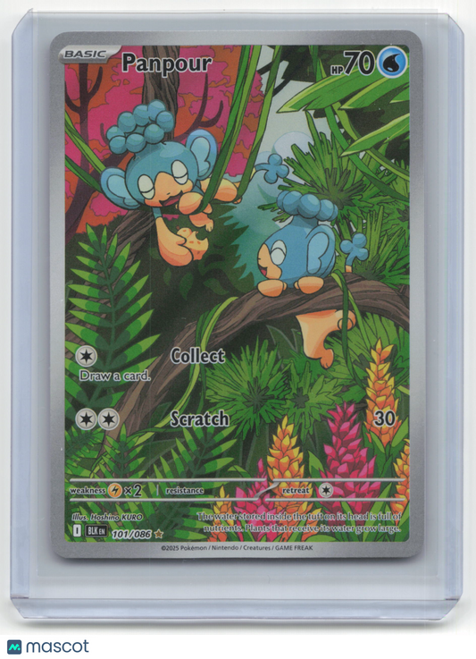 2025 Pokemon TCG Panpour Black Bolt #101/086
