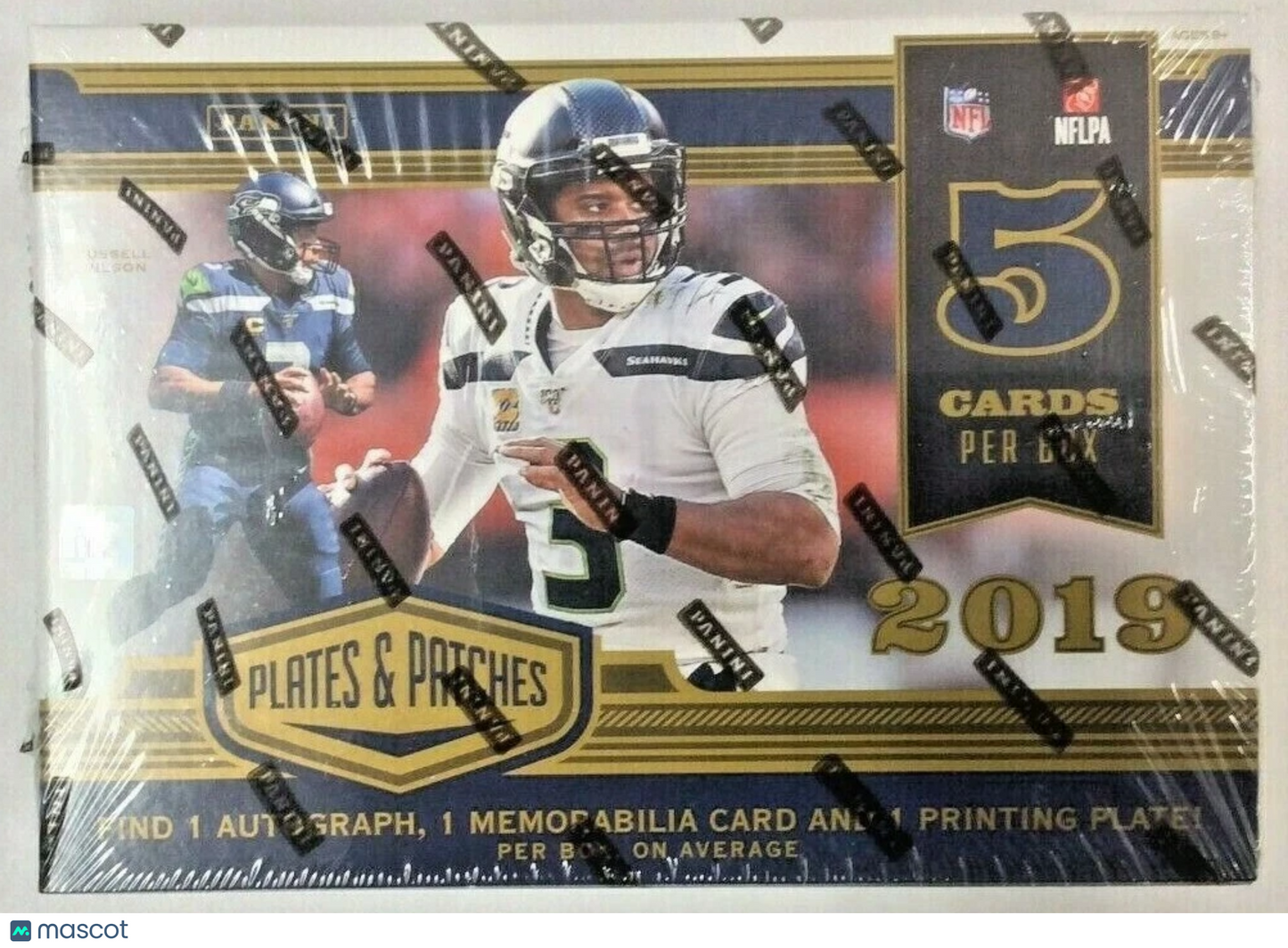 2019 Panini Plates & Patches Football Hobby Box
