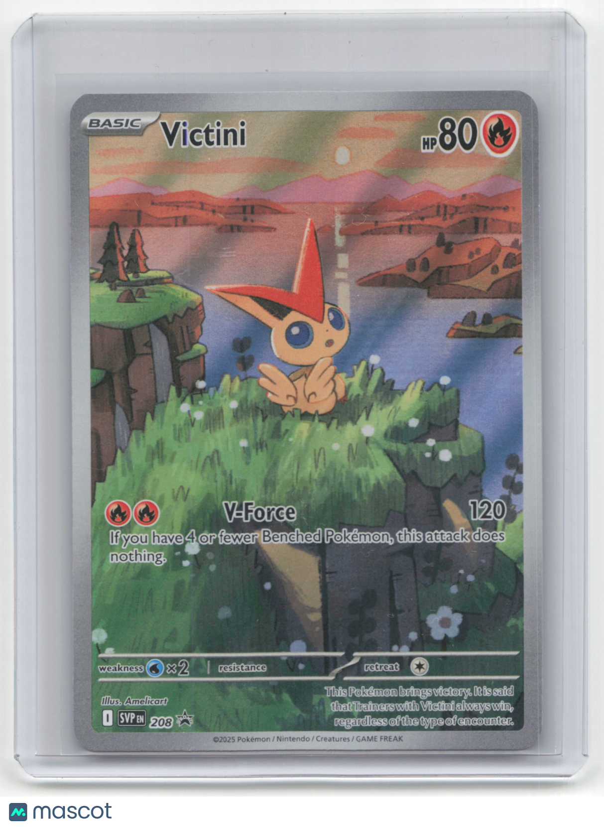 2025 Victini Pokemon Promos #208 Near Mint