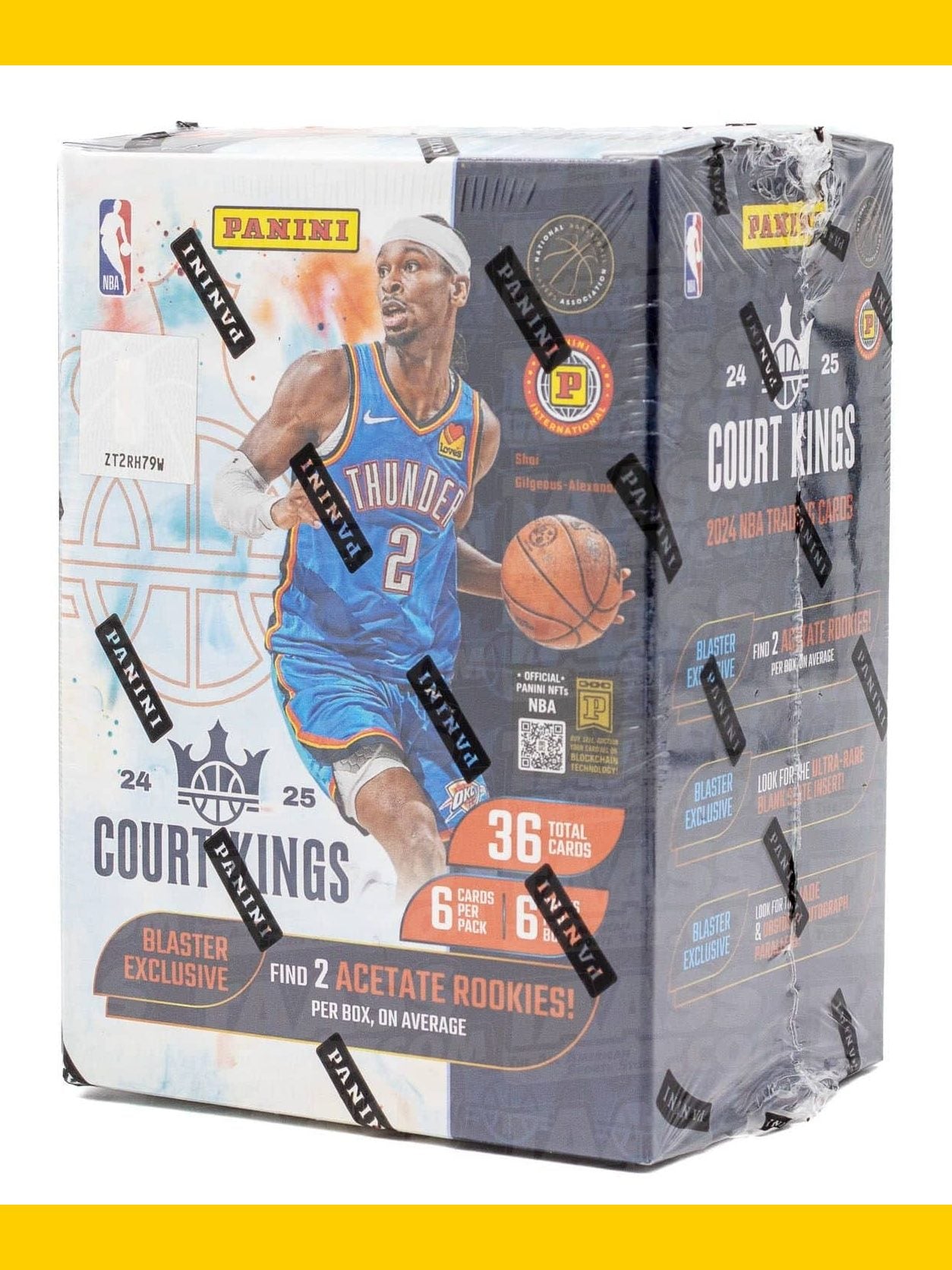 2024-25 Panini Court Kings International Basketball Blaster Box