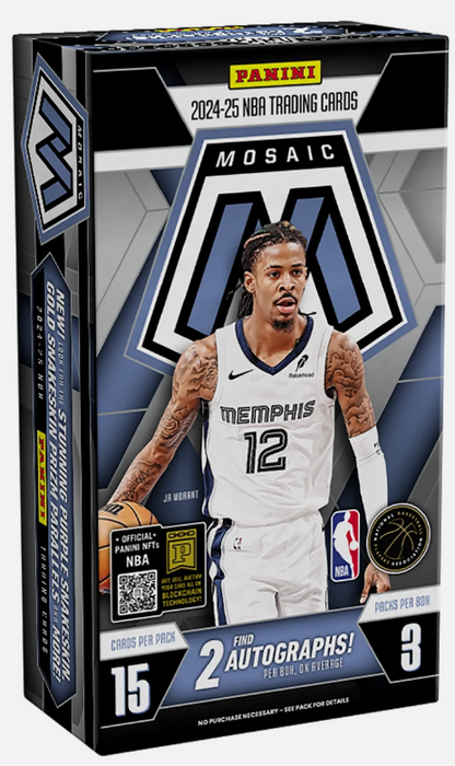 2024-25 Panini Mosaic Basketball Hobby Box