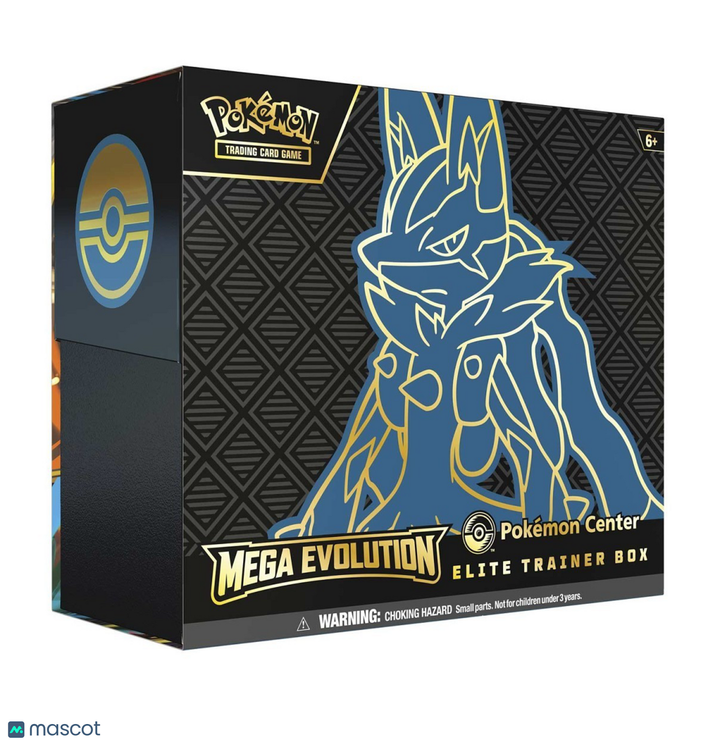 2025 Pokémon TCG: Mega Evolution (Mega Lucario) Pokémon Center Elite Trainer Box