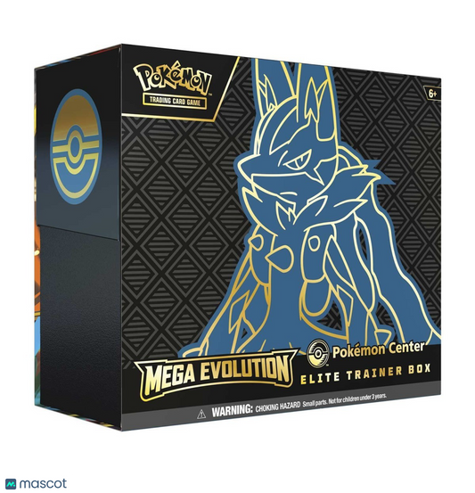 2025 Pokémon TCG: Mega Evolution (Mega Lucario) Pokémon Center Elite Trainer Box