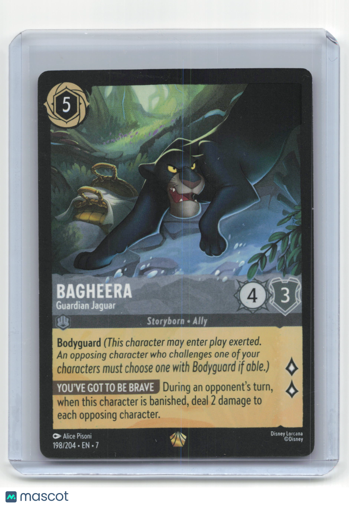 2025 Disney Lorcana Bagheera Archazia's Island #198/204