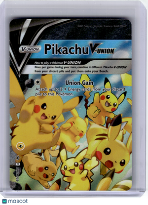 2021 Pokemon—Pikachu V-Union [Set of 4] 139-142 Sword & Shield—Black Star Promo
