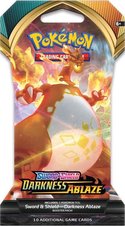 2020 Pokémon TCG: Sword & Shield—Darkness Ablaze Sleeved Booster Pack