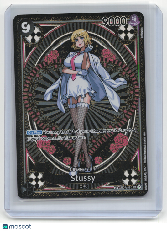 2025 One Piece Card Game Stussy A Fist of Divine Speed #OP07-085