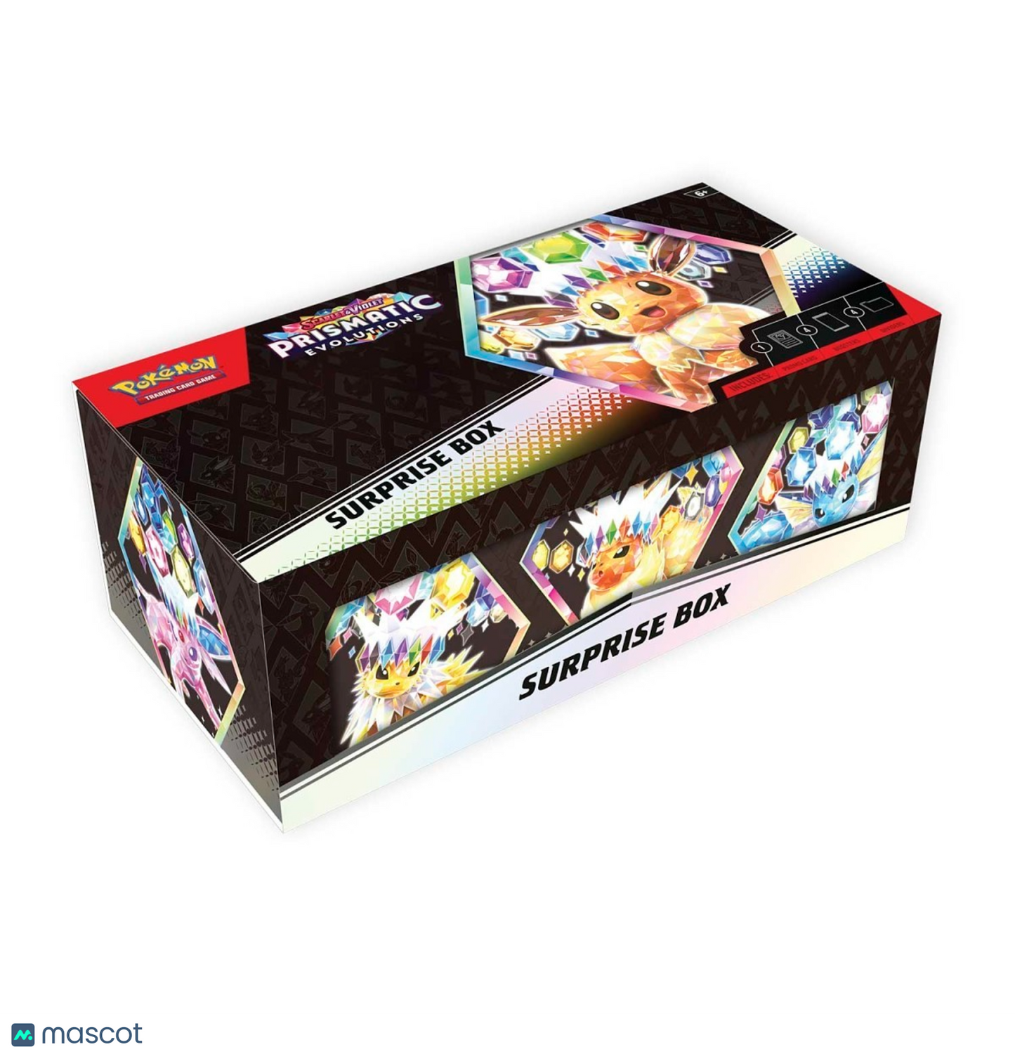 2025 Pokemon Scarlet & Violet Prismatic Evolutions Surprise Box