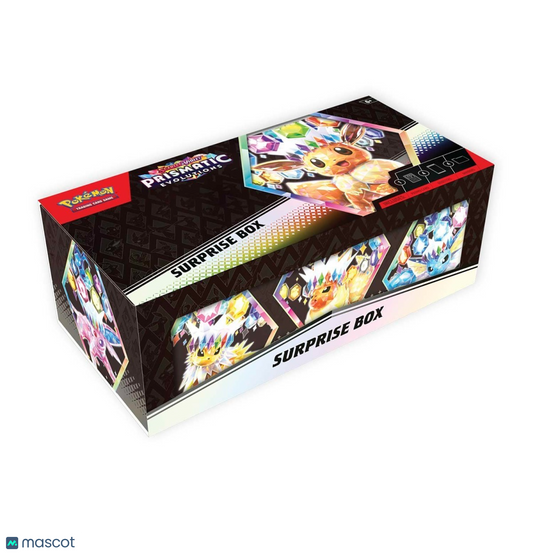 2025 Pokemon Scarlet & Violet Prismatic Evolutions Surprise Box