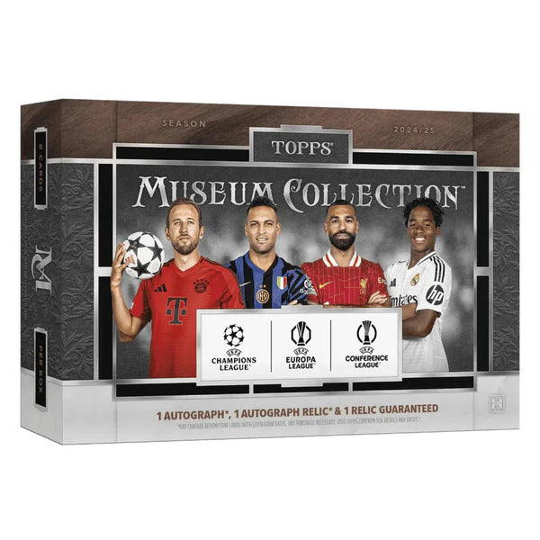 2024/25 Topps Museum Collection UEFA Champions League Hobby Box