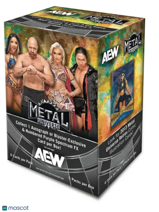 2025 Upper Deck Metal Universe Wrestling Blaster Box