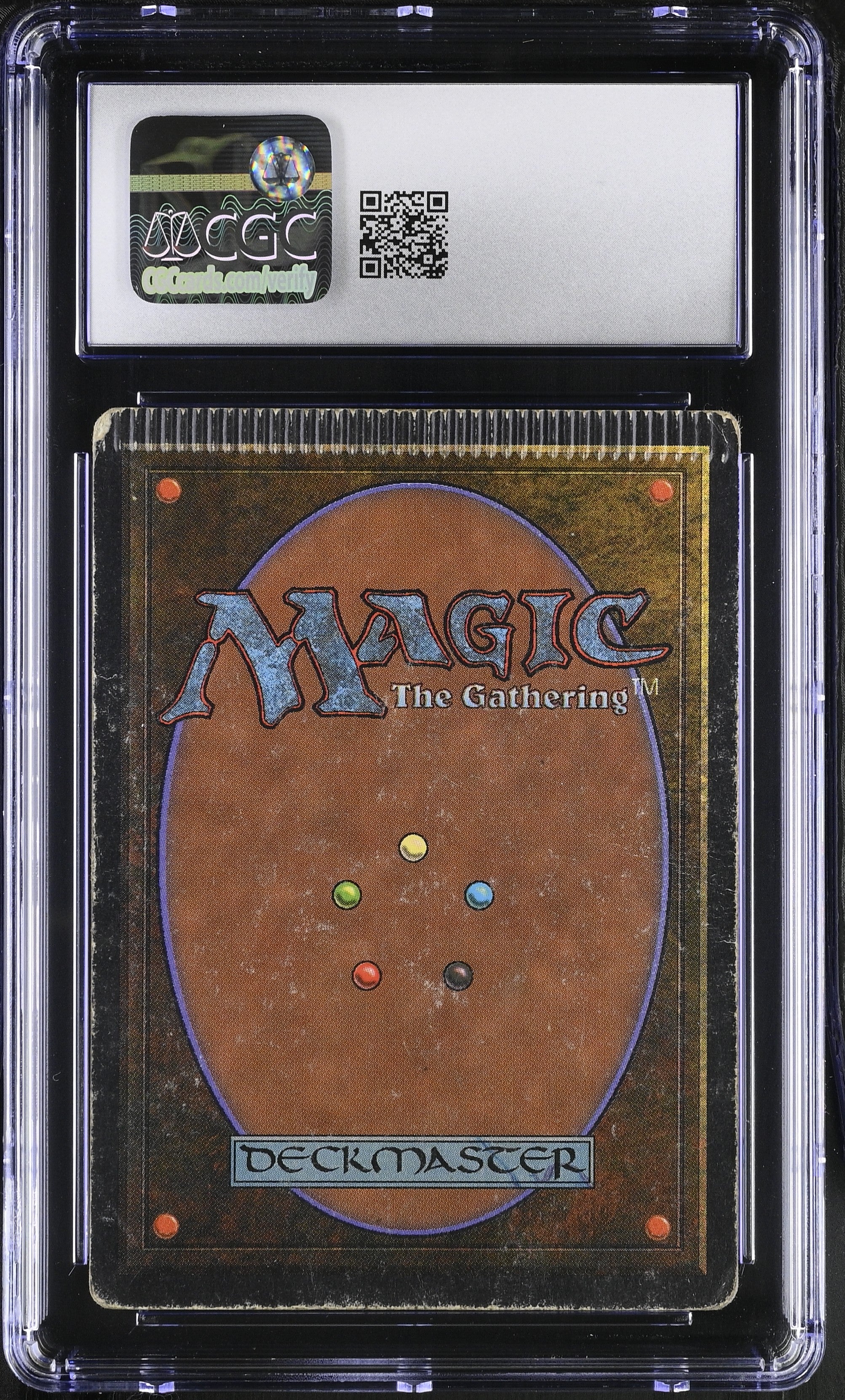 1993 Magic: TG—Mox Pearl #264 Unlimited Edition—Rare Nonfoil (Crimp Error) CGC 4