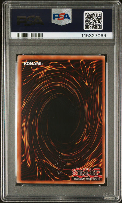 —Harpie's Feather Duster #EN001 2025 Yu-Gi-Oh! Edc1-Early Days Collection Promotional Cards— Alternate Art PSA 8