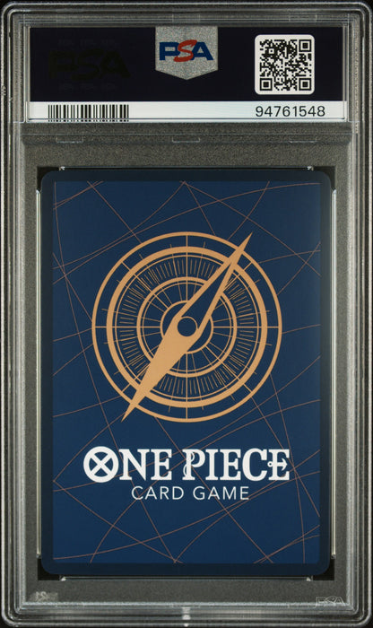 2023 One Piec—Nami #OP01-016 Awakening of the New Era—Rare Foil (SP) PSA 10